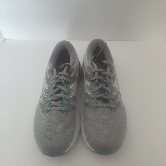 Ladies SZ 7 Asics Gel-Nimbus 23 Grey Running Sneaker - Picture 2 of 7